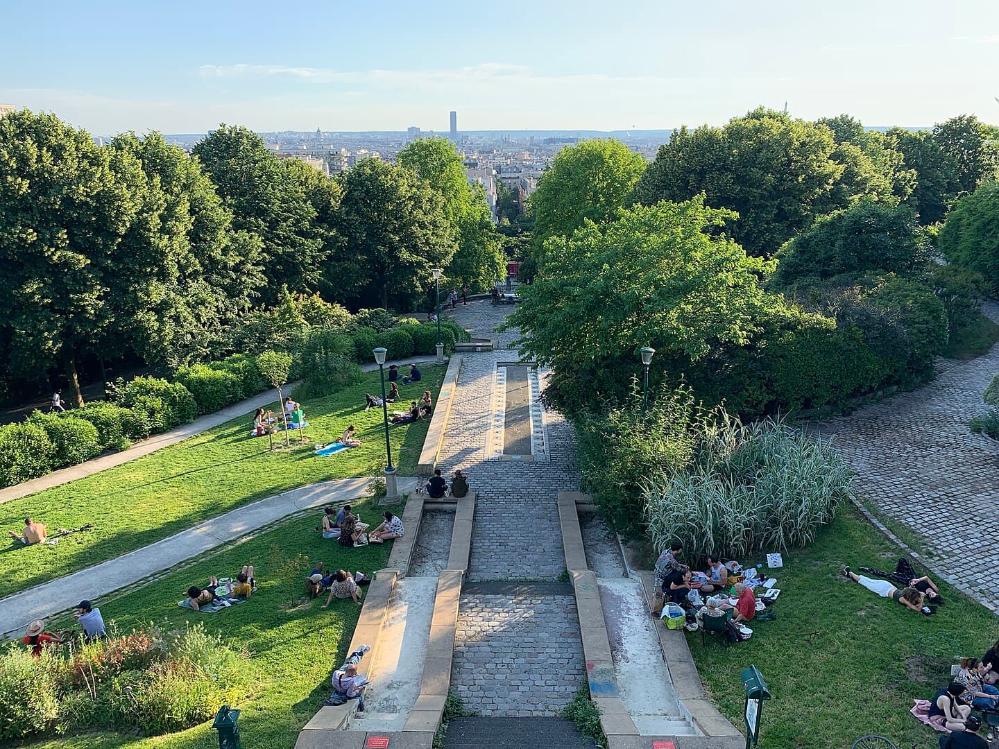 imagem do Parc de Belleville - slide 1
