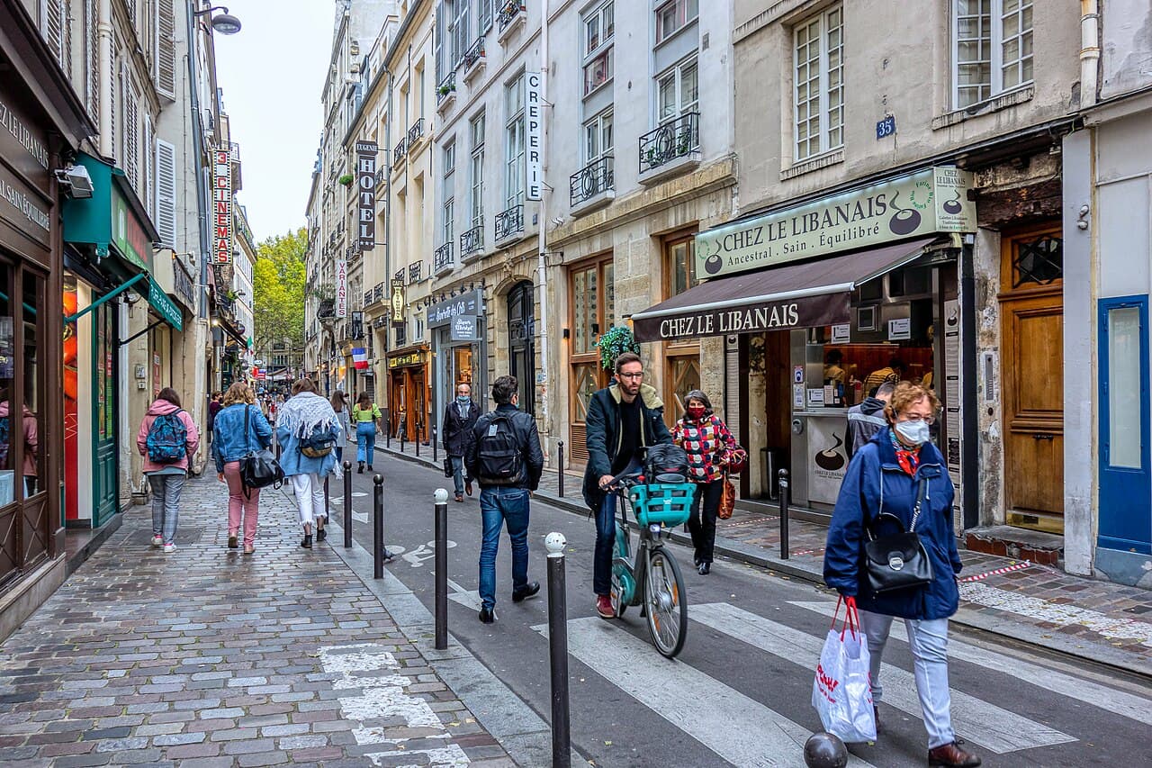 imagem do Rue Saint André des Arts - slide 1