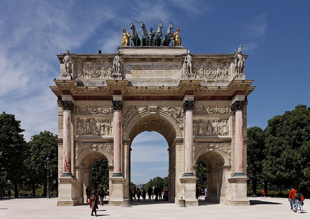 imagem do Arc de Triomphe du Carrousel - slide 1