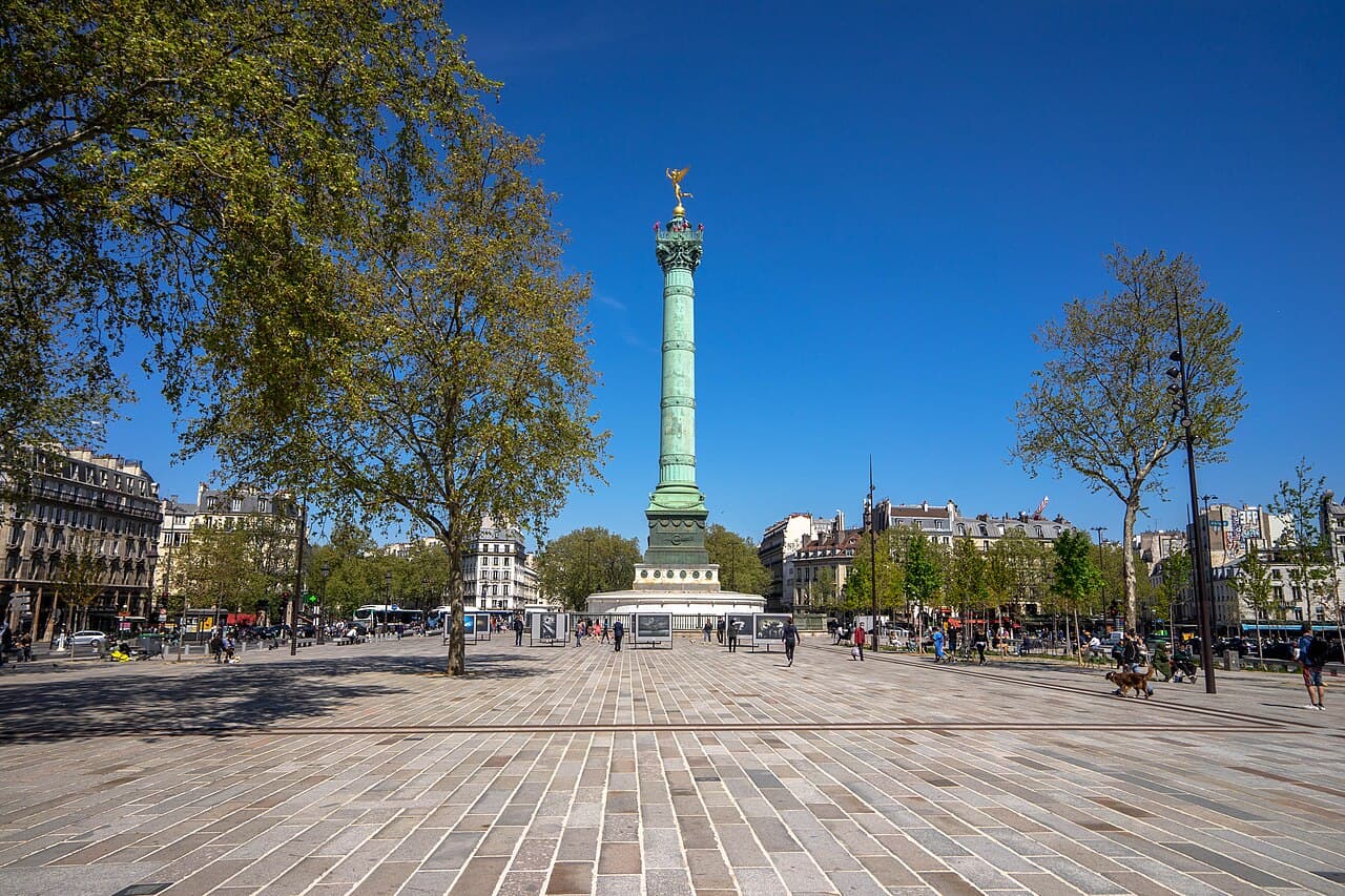 imagem do Place da la Bastille - slide 1