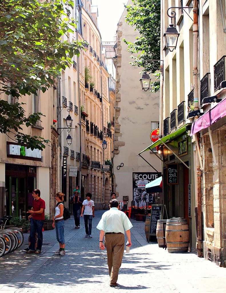 imagem do Rue Quincampoix - slide 1