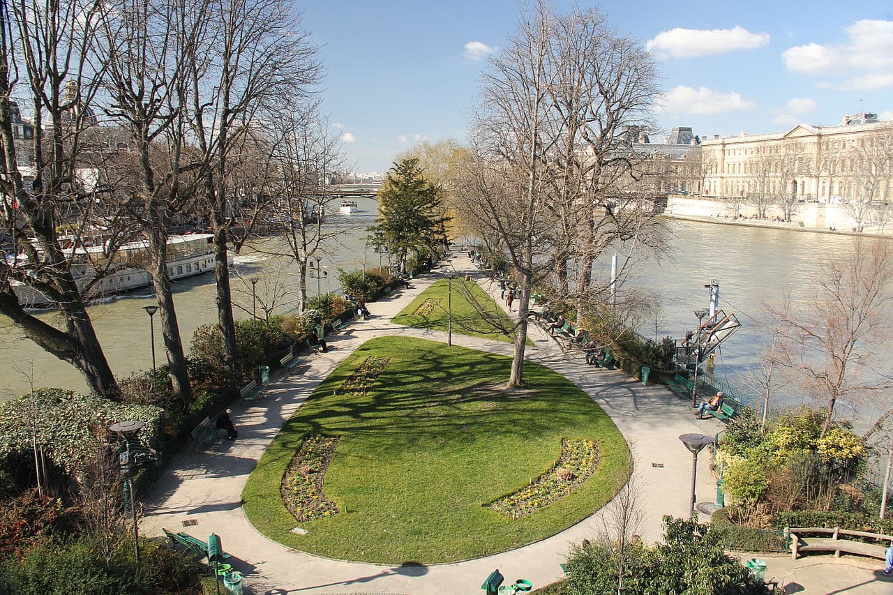 imagem do Square du Vert Galant - slide 1